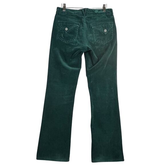 Kut From the Kloth Baby Bootcut Emerald Green Corduroy Pants KP540MA1 Size 2 - Picture 2 of 13